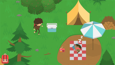Still from the Sneaky Sasquatch App Store card